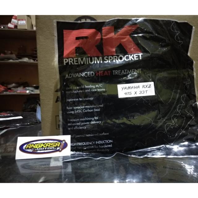 Equipamento Traseiro rk takasago < Unk > Todas As Motocicletas De Pato yamaha Exceto vega zr , jupiter z1 33t-415