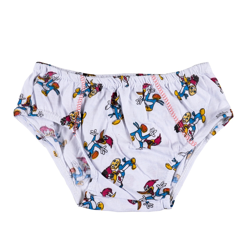 kit 15 Cueca Slip Lisa ou Estampada Menino Bebe Criança Infantil Promoção