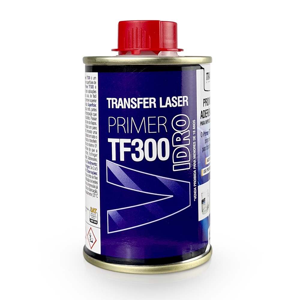 Primer Promotor De Aderência Para Vidro Tf300 150ml Transfix