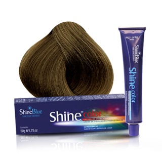 Coloração 7.0 Louro Médio Shine Blue 50g em Oferta na Shopee