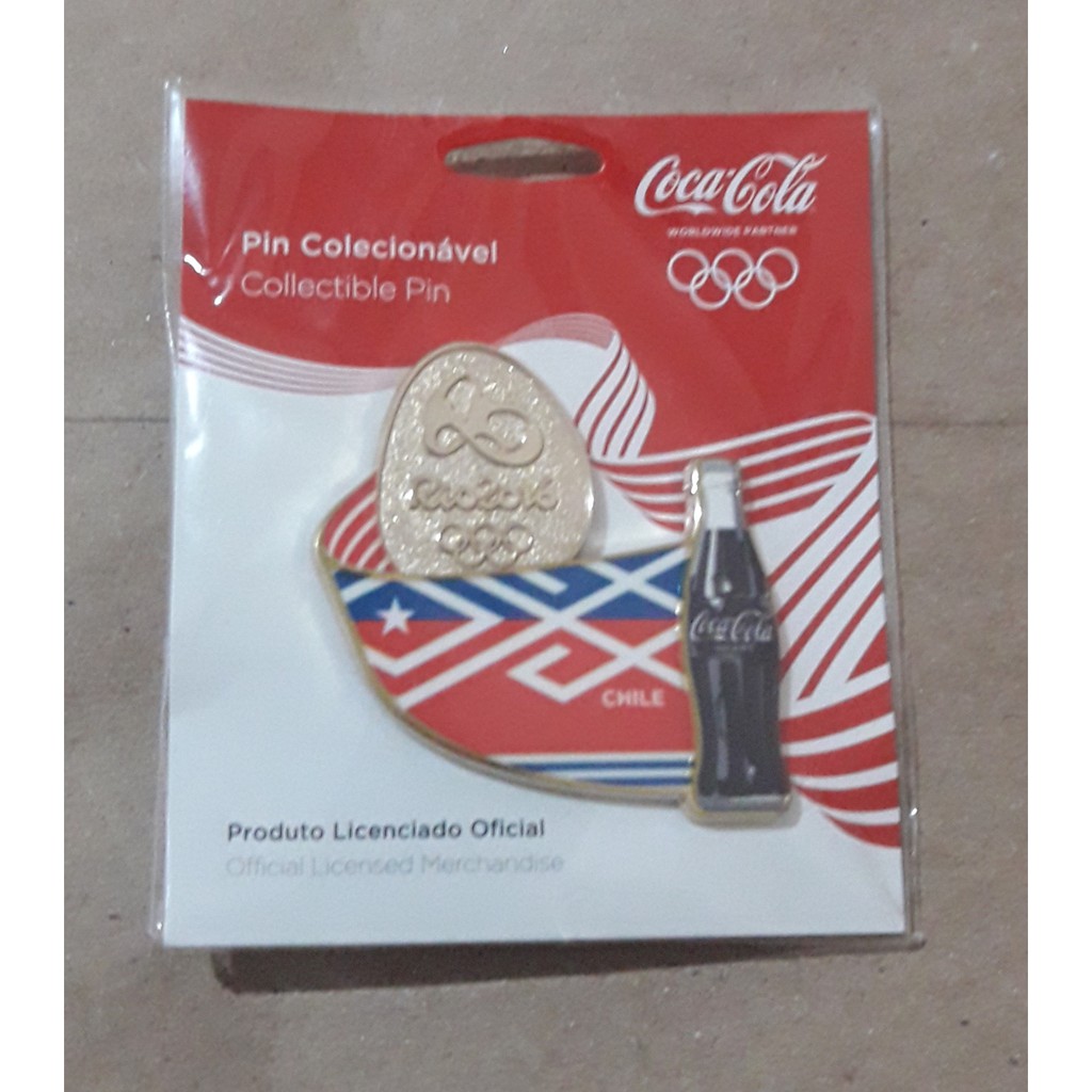 Pin Coca-Cola Olimpíadas Rio 2016 (#13)