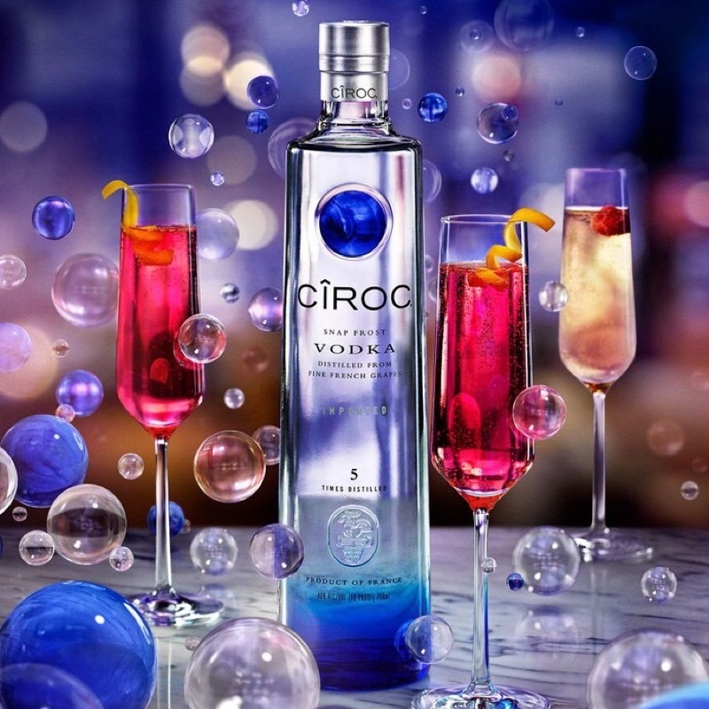 Ciroc 750ML Original Cîroc Azul Bebida Qualidade Blue Shopee Brasil