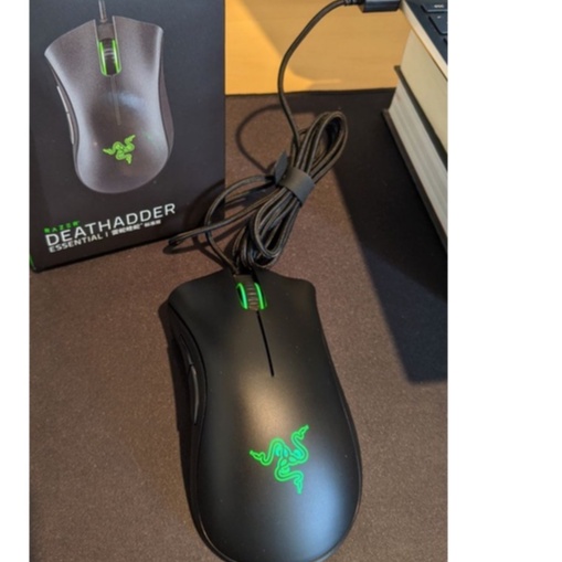 Mouse gamer razer com fio, Original, Razer Original DeathAdder Essencial com fio Gaming Mouse Mice 6.400 DPI Sensor Óptico 5 Botões Independentes para Laptop PC Gamer