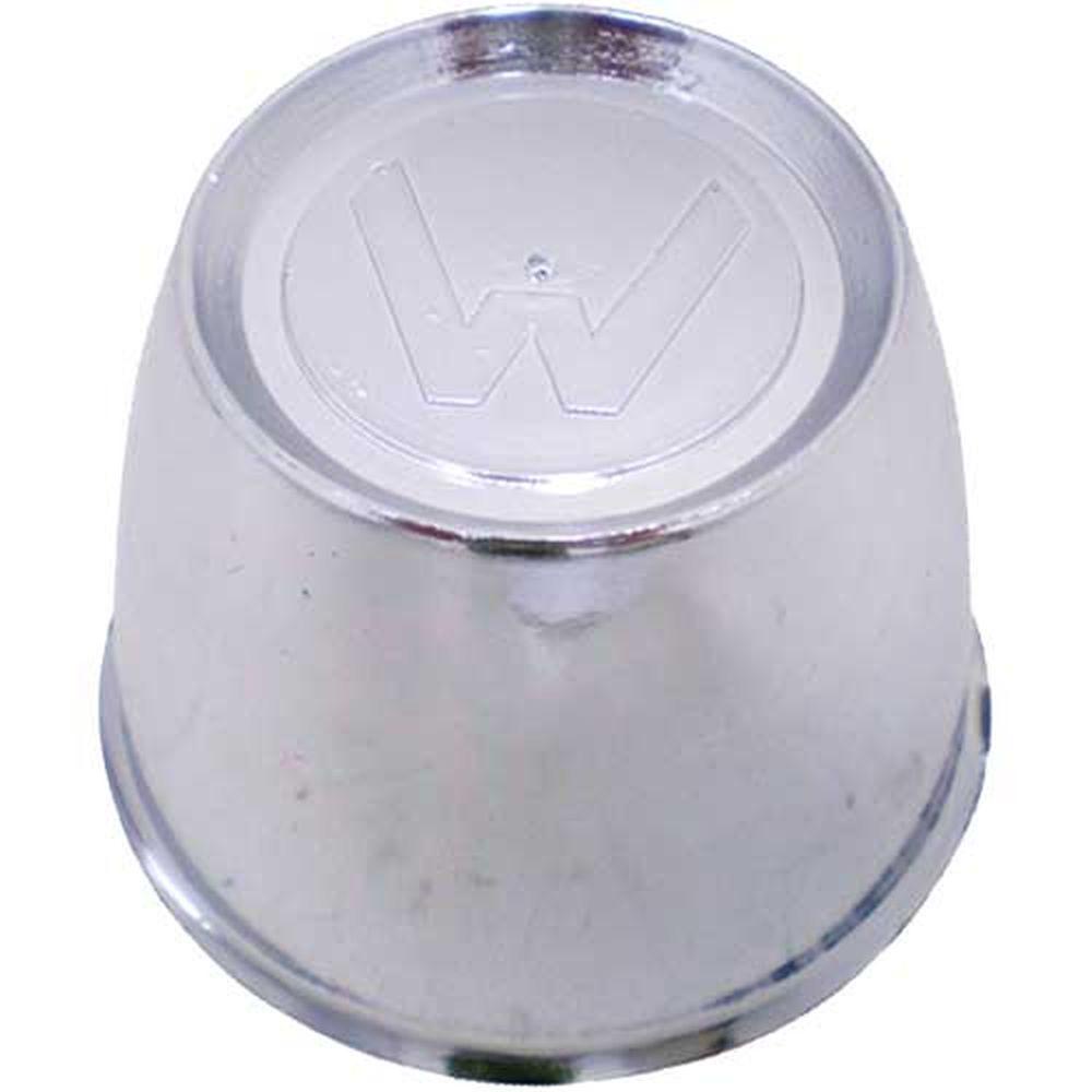 Calota Centro de Roda Volkswagen Fusca Brasília Cromada Sem Garra Unidade