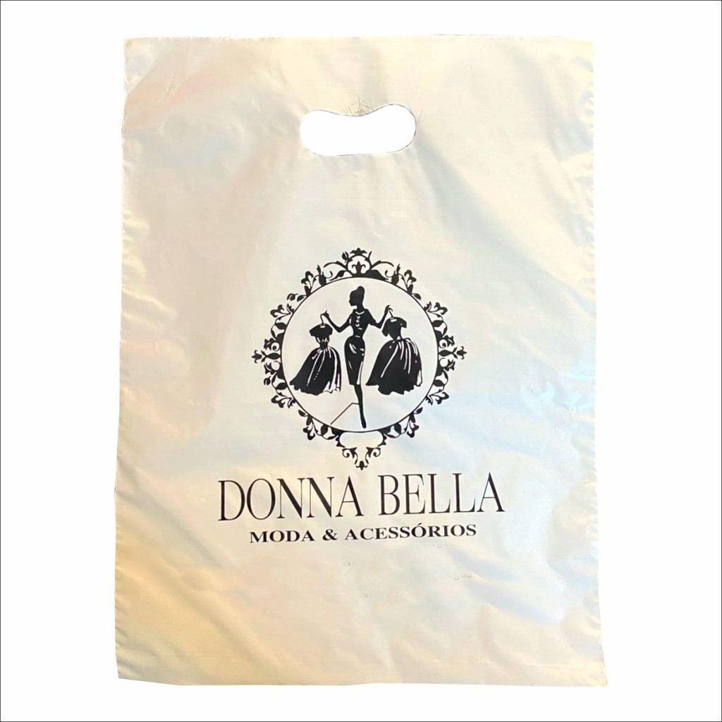 Sacola vazada 25x35 c/ 50 unidades de alta densidade, diversas cores, lisa sem ESTAMPA.