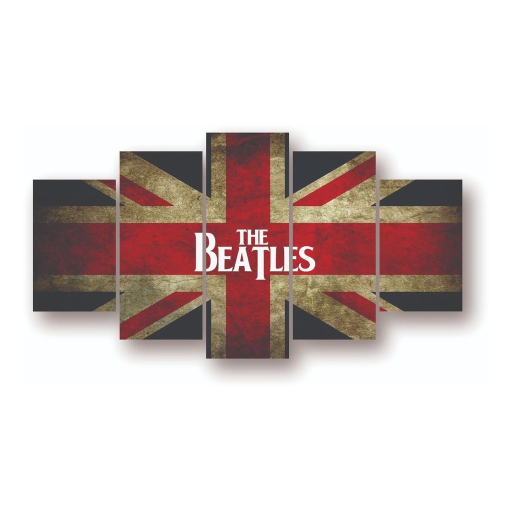 Quadro MDF 6 mm Decorativo The Beatles Banda Rock Bares Sala | Shopee ...