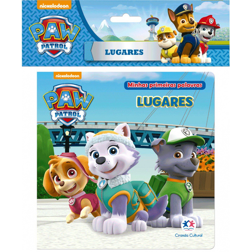 Livro - Patrulha Canina - Lugares - Ciranda Cultural em Oferta na Shopee