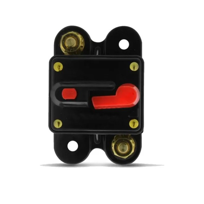 Disjuntor Som Automotivo 12v Chave Geral 80A 100A 140A 200A