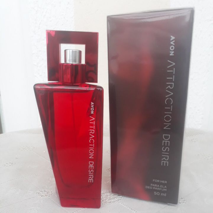 Perfume ATTRACTION DESIRE for Her 50ml Avon - Novo/Lacrado | Shopee Brasil