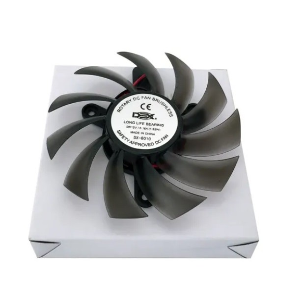 10 Cooler Placa De Vídeo 75mm/dist Parafusos 42,5mm Alt 10mm
