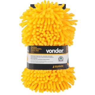 Esponja de Microfibra Dupla-Face Multiuso Vonder - 6364235011 em Oferta na Shopee
