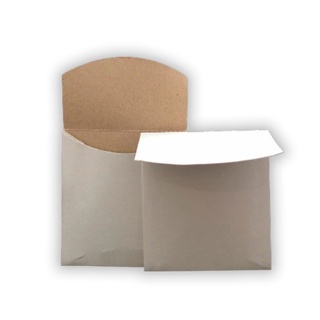 Caixa Embalagem para Joias, Brincos, Bijuteria, colar - 100 unidades BRANCO em Oferta na Shopee