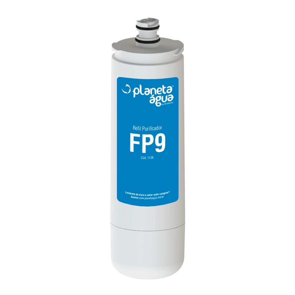 Refil Filtro Purificador FP9 para Docol Bica Mesa, Misturador e Torneira Cozinha