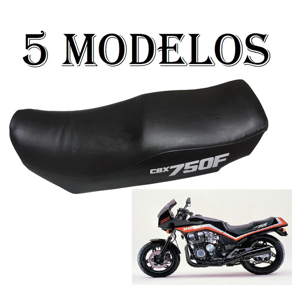 Capa do Banco No Modelo Original Com Escrita / Antiderrapante / Fibra de Carbono - Honda Cbx 750