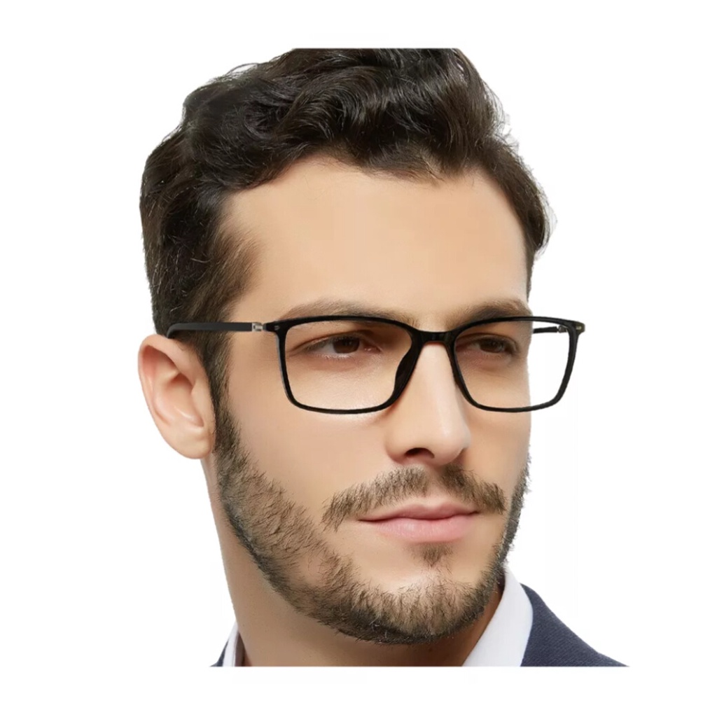 Armação de Óculos Titanium Masculino Para Grau Elegante Ótima Qualidade ...