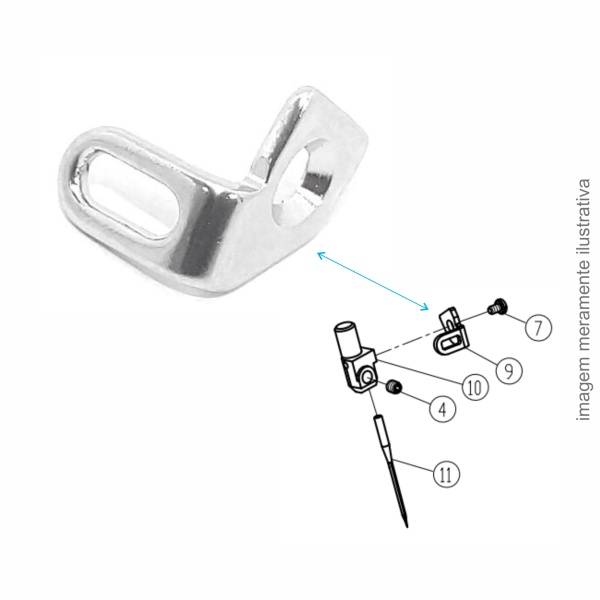 PASSA FIO DA BITOLA OVERLOCK - KG93, 20713038,