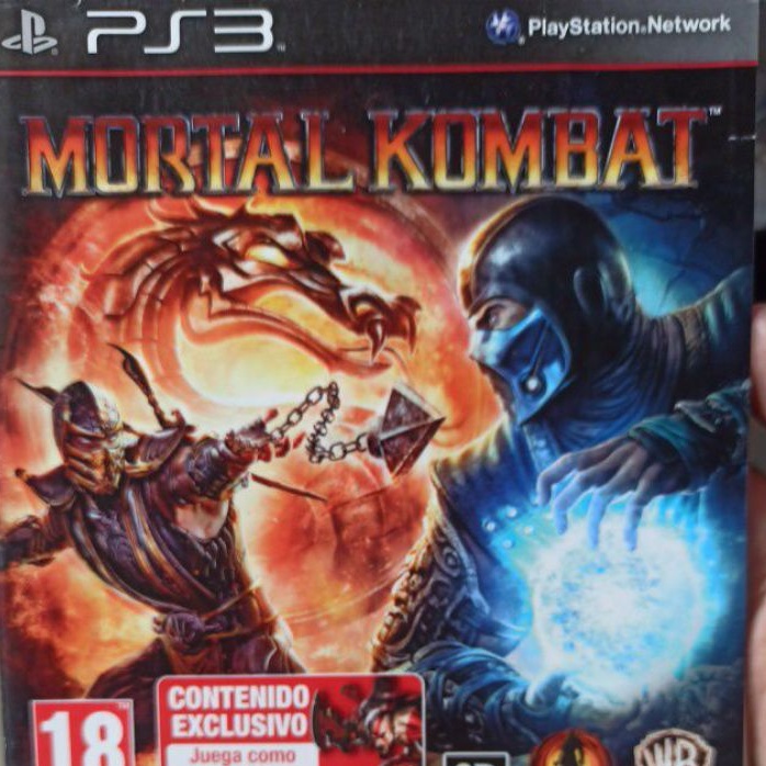 Mortal Kombat Mídia Física Ps3 Original A Pronta Entrega