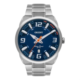 Relogio Orient Masculino Mbss1359 D2sx Mostrador Azul em Oferta na Shopee