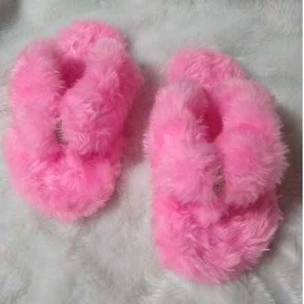 Chinelufa pantufa de pelúcia Chinelo para maternidade hotéis hospitais chinelo de quarto