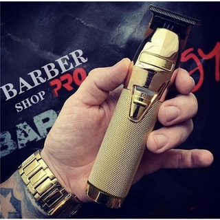 Profissional Ouro Para Homens Sem Fio Recarregável Barbeador Aparador De Cabelo Máquina De Corte T Cabelo Styling em Oferta na Shopee