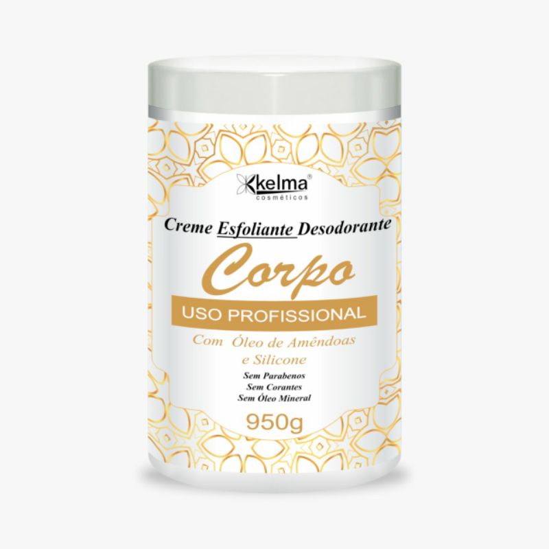 Creme Esfoliante Desodorante para o Corpo Kelma 950g