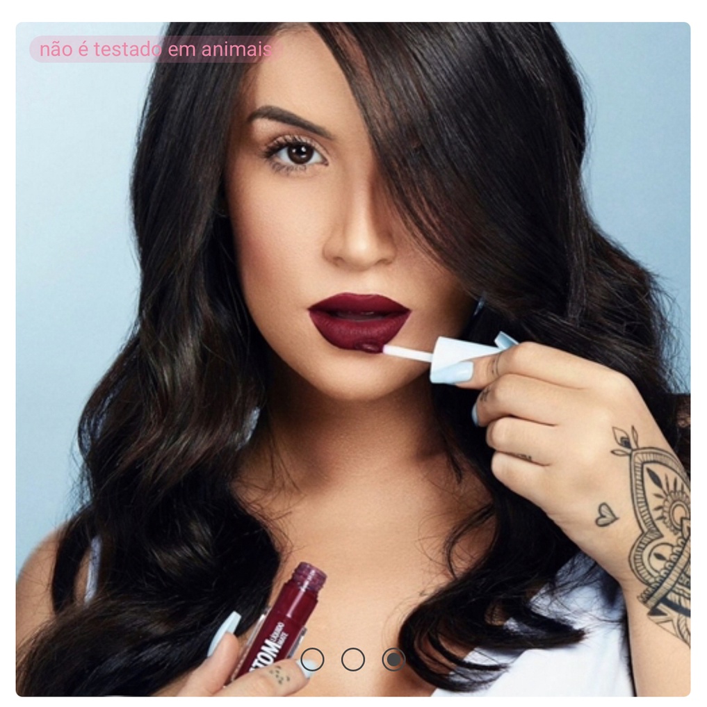 Batom Líquido Boca Rosa Todo Dia - SEXTA