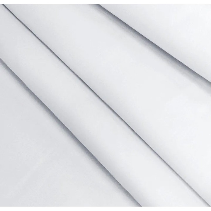 Tecido percal  branco  2.50 largura por metro