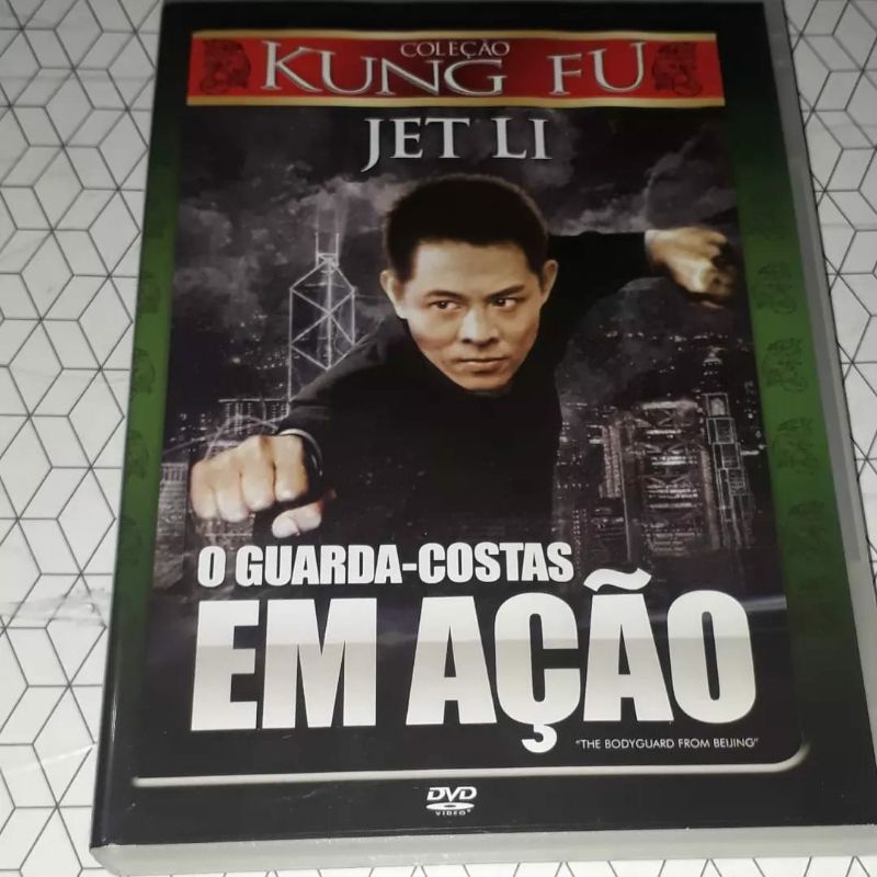 Dvd original O guarda-costas em ação(Jet Li) | Shopee Brasil