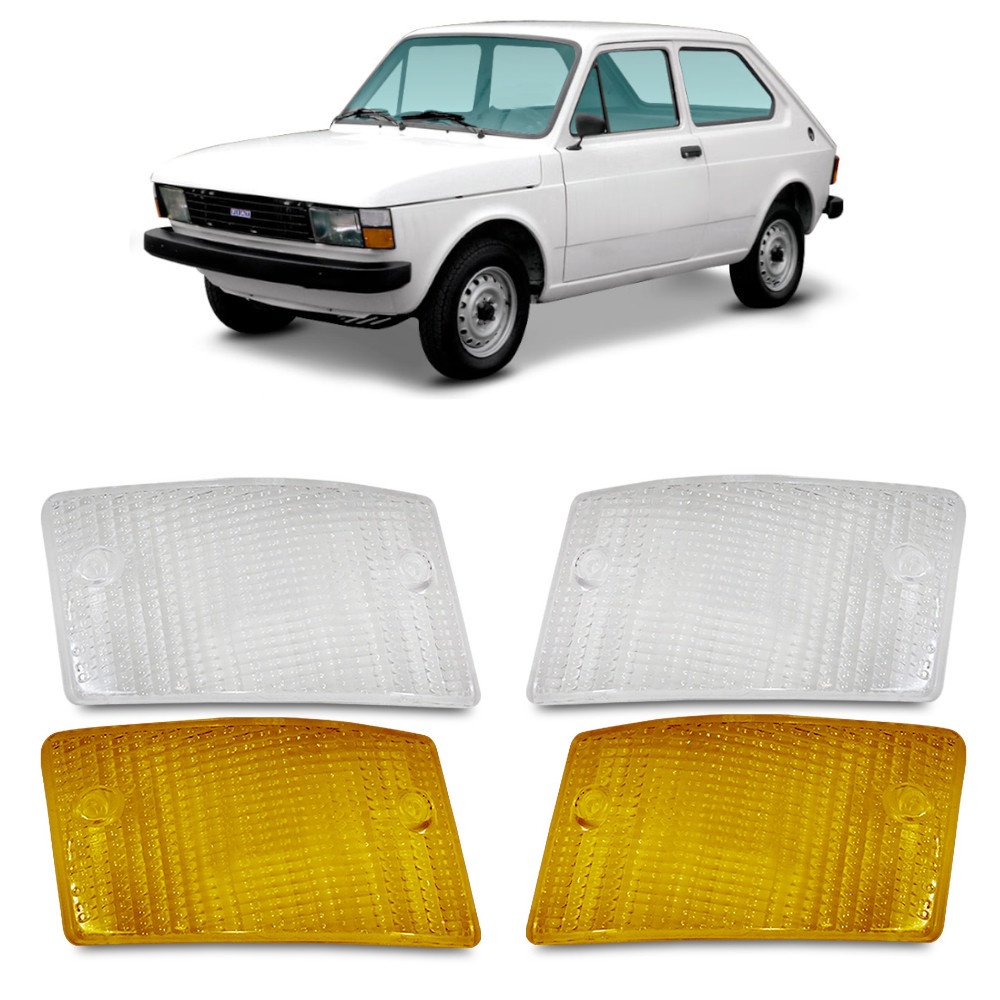 Par Lente Lanterna Seta Dianteira Fiat 147 Europa em Oferta na Shopee