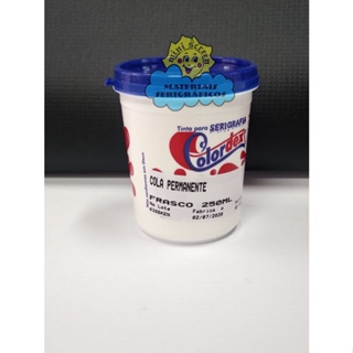 Cola Permanente 250ml Para Berço Colordex Silk Screen em Oferta na Shopee