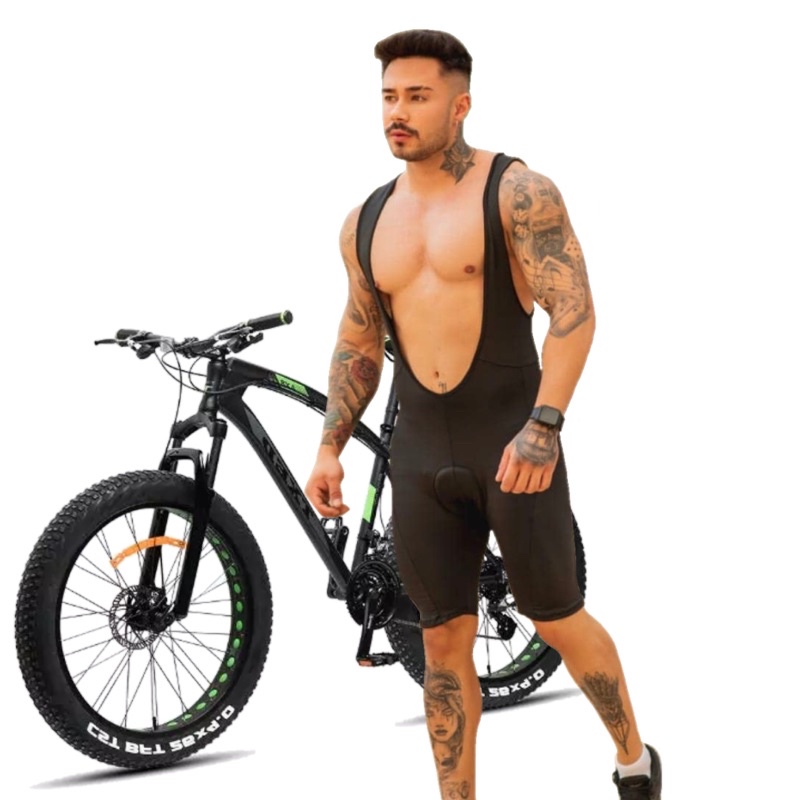Bretelle Bermuda De Ciclista Ciclismo Speed Bike Com Forro De Alta Performance D90