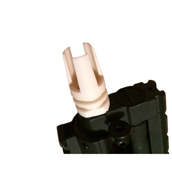 kit com 3 modelos de flash hider para M4 airsoft upgrade