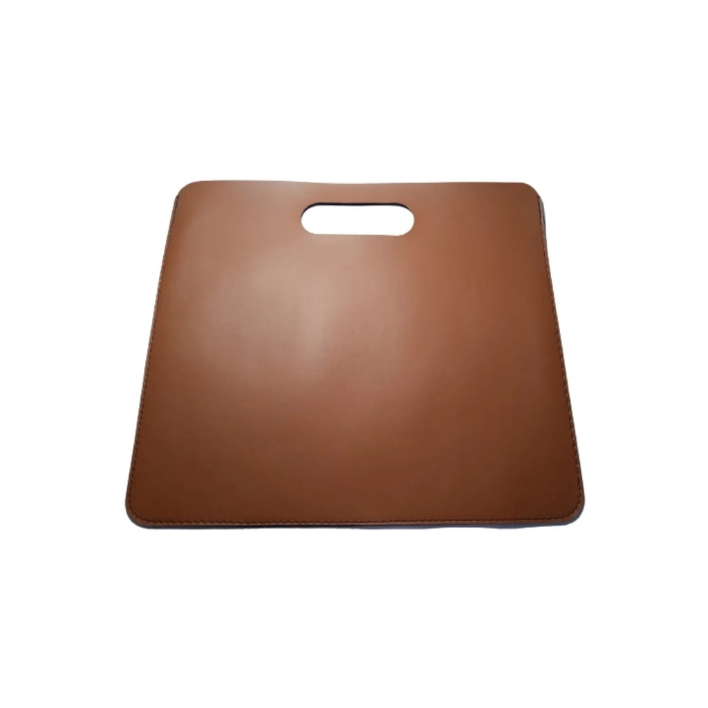 Sacola sem Alça Pasta Maleta Para Notebook Couro Caramelo