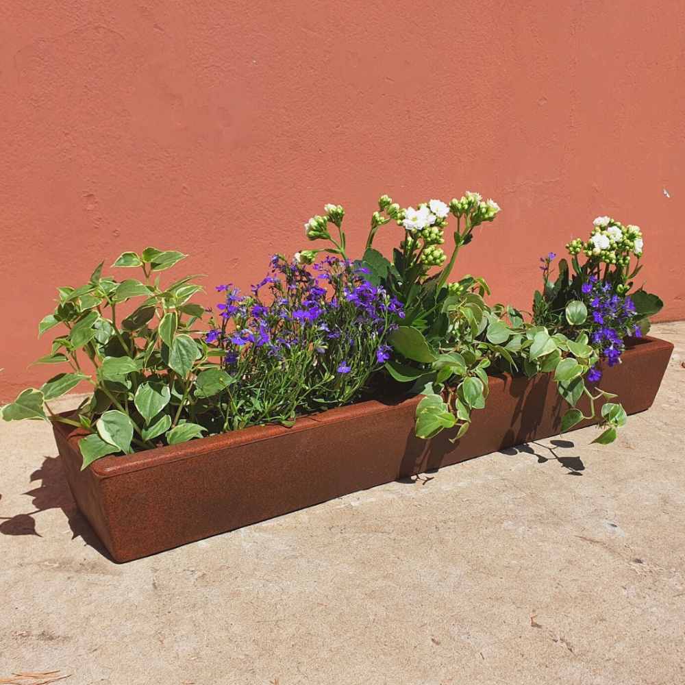 Jardineira para Plantas 80cm Floreira Polietileno Canteiro