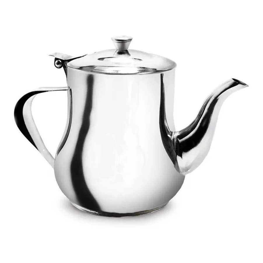 Bule Bico Fino Inox para Servir Café Leite Chá 680ml kehome em Oferta na Shopee