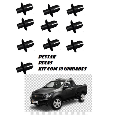 Grampo do Para-barro Dianteiro Chevrolet Kadett Ipanema Meriva Montana Monza Sedan Omega