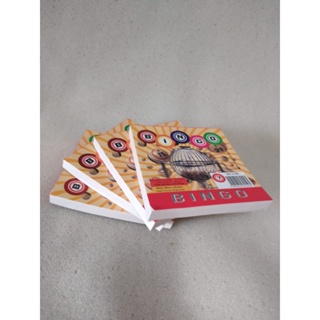 Conjunto 4 blocos de cartela BINGO 400 fls jornal 10,5cm x 10cm em Oferta na Shopee