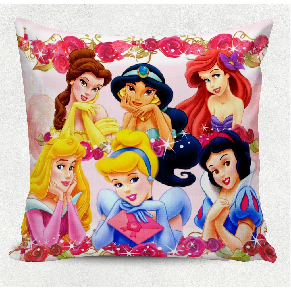 Almofada Personalizada Princesas Disney em Oferta na Shopee