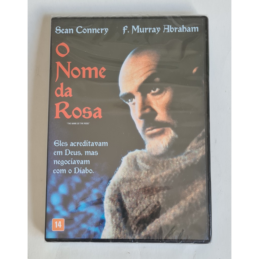 DVD O Nome da Rosa Sean Connery Original Lacrado
