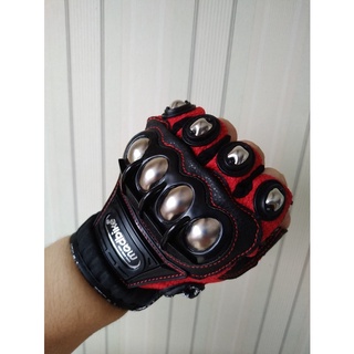 Luvas Táticas De Segurança Em Aço Ao Ar Livre Equipamento De Ciclismo Bronze Junta Esportes Motocicleta Corrida De Bicicleta Auto Defesa Para O Homem