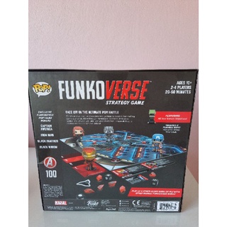 Funko Funkoverse Marvel 100 4-Pack – Avengers Pop! Figures Game Set – Includes New Game Modes & Bonus Objectives