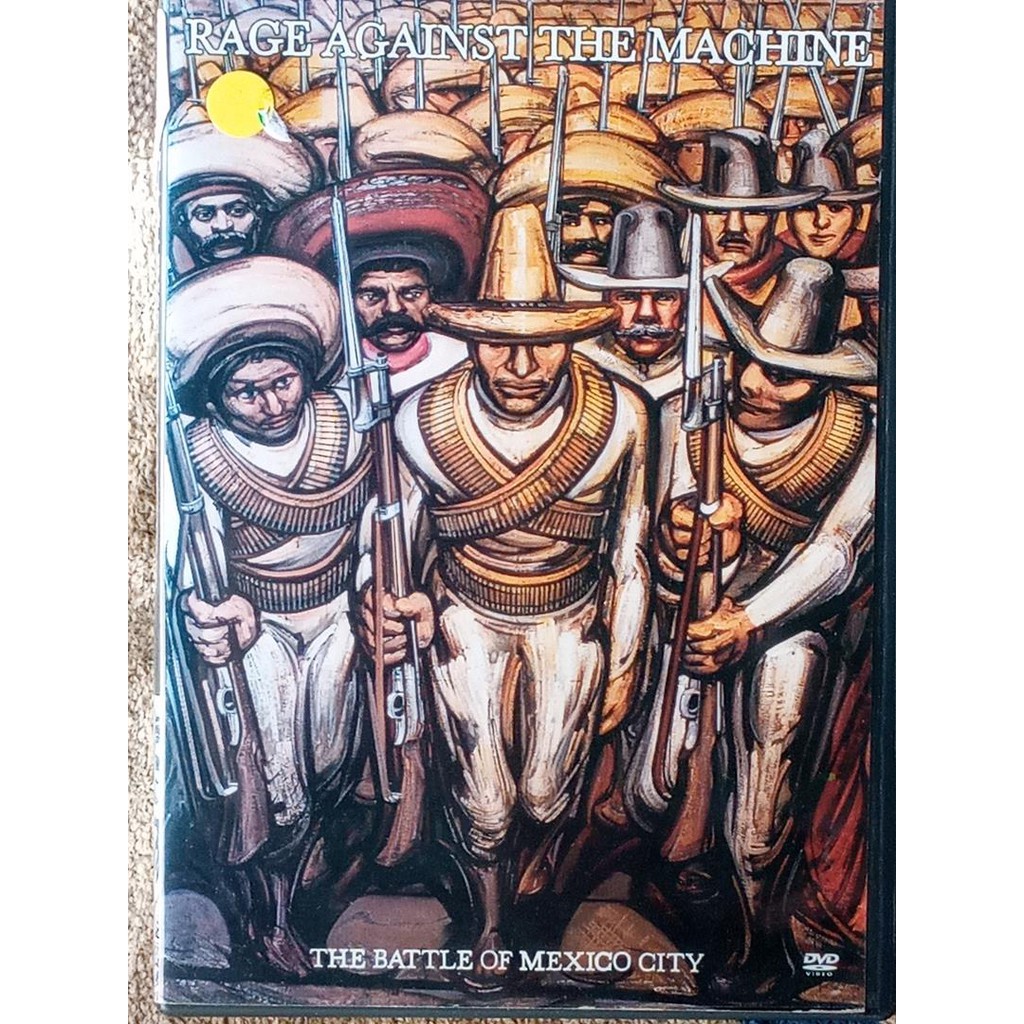 DVD SHOW Rage Against The Machine ‎– The Battle Of Mexico City