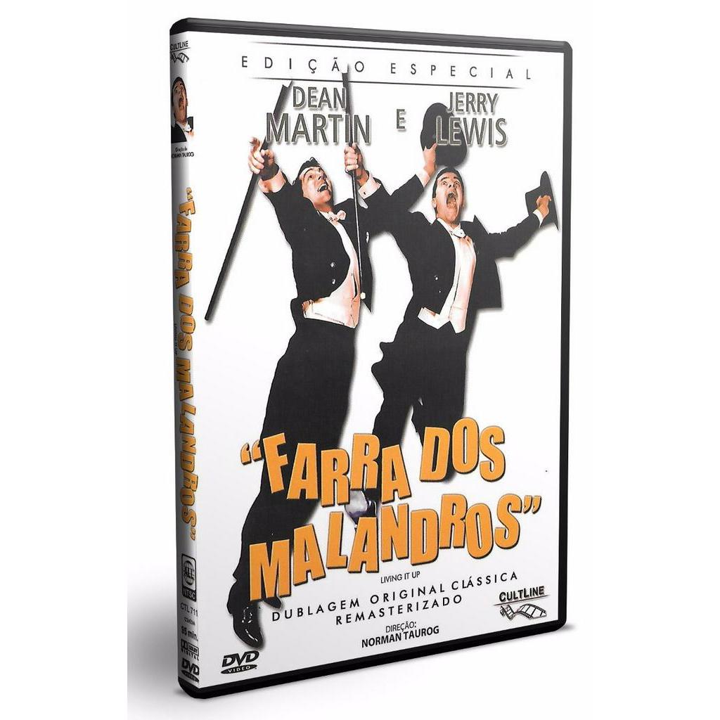 Dvd Farra Dos Malandros  Jerry Lewis