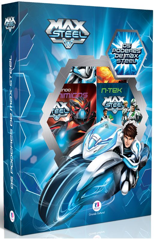 Box Max Steel - Os poderes de Max Steel (Cód. 14524)