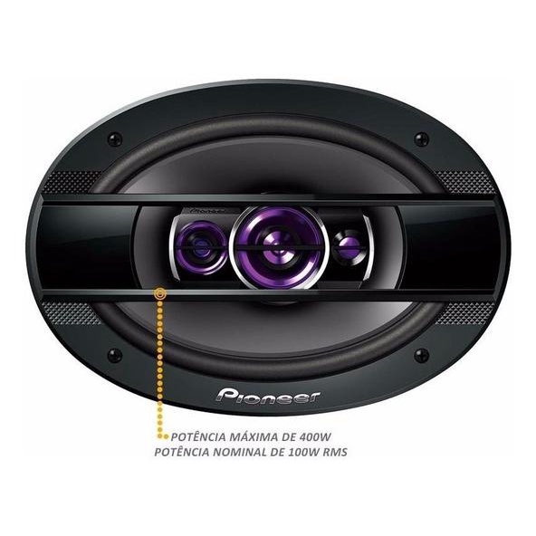 Par Alto Falante 6x9 Pionner 100w Rms Quadriaxial Ts-6960br.