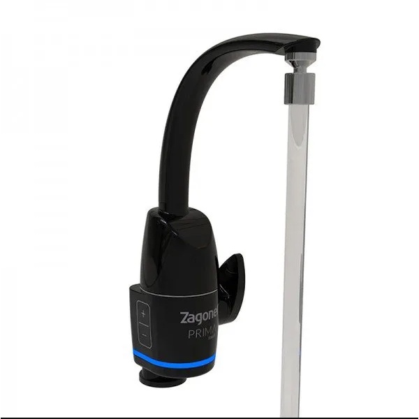 Torneira Elétrica Para Cozinha Preta De Parede e Bancada 5500W 220V Prima Touch Zagonel