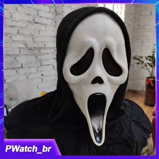 Máscaras Faciais Fantasma De Halloween Máscara Facial De Variedade Demônio Espalhadora De Vampiro em Oferta na Shopee