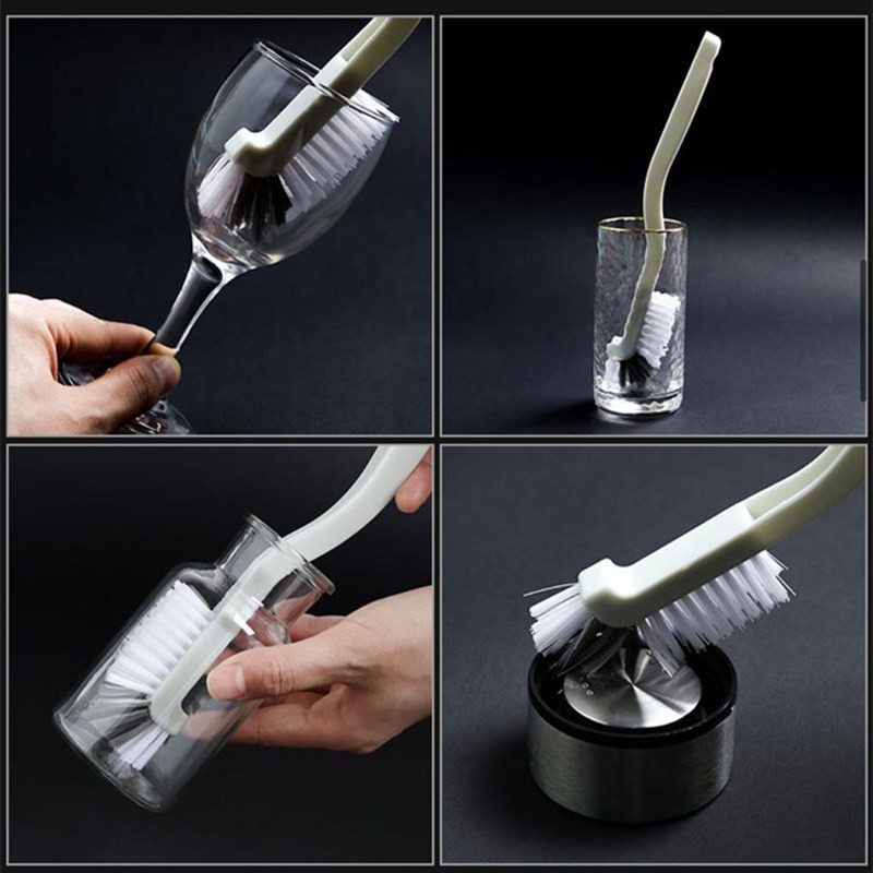 1Pcs Escova De Limpeza Japonesa Multifuncional Berus Cuci Para Lava-Louças De Vidro Carro Lavagem De Cozinha — imagem 2 de 2
