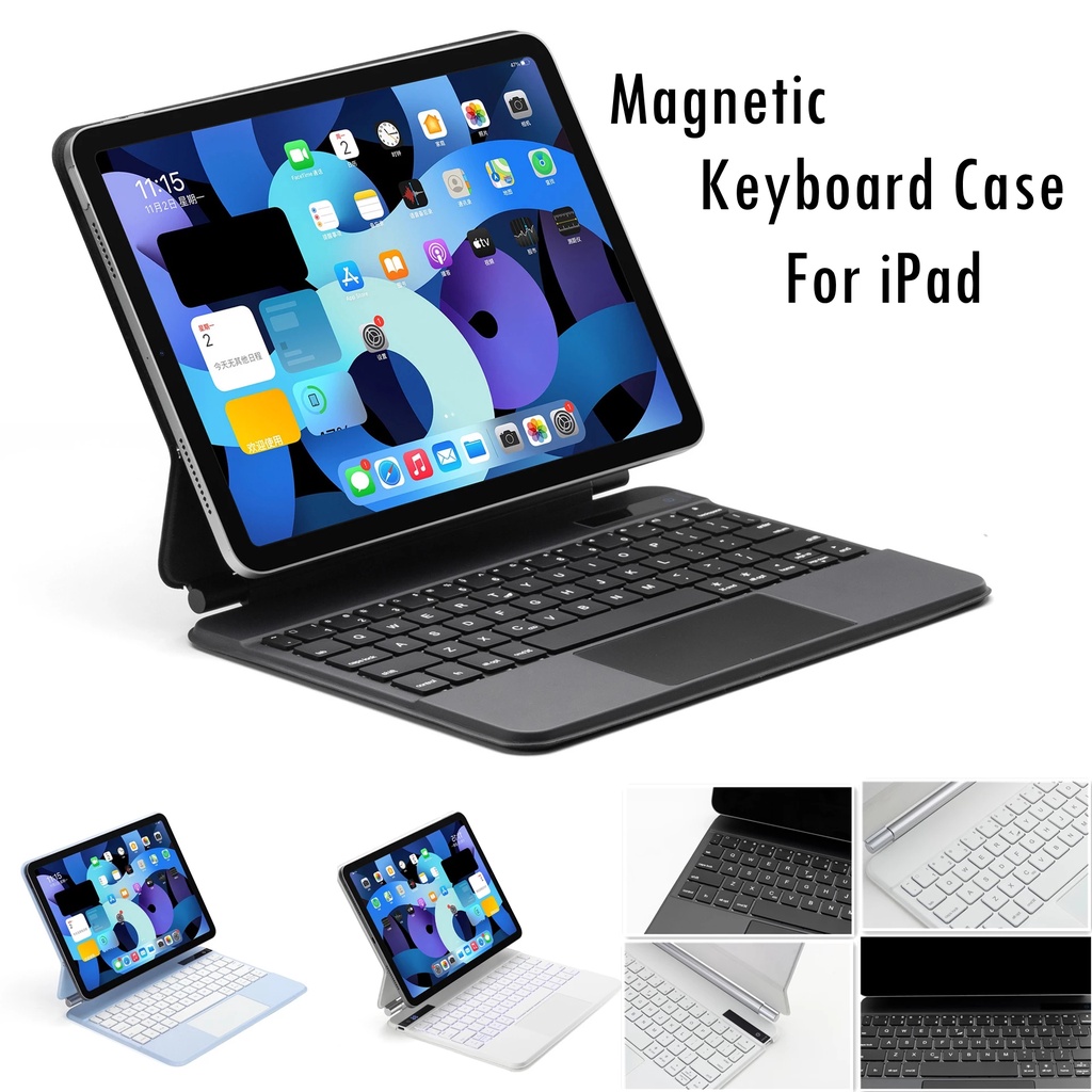 keyboard case with touchpad for iPad pro 11 pro 12.9 air 5 air