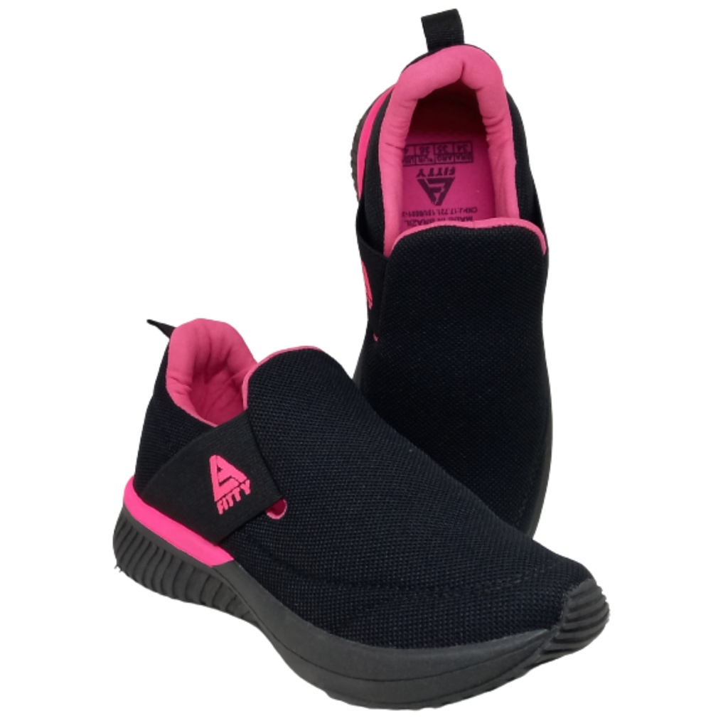 Tênis Feminino Confortável Caminhada Leve Macio treino